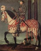 Francois Clouet Franz i from France to horse china oil painting reproduction